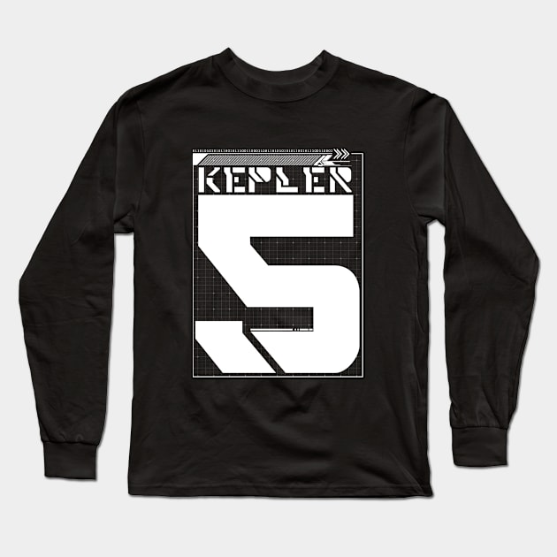 Kepler 5 Long Sleeve T-Shirt by Kiboune